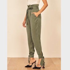 Avalon Pant (Paper Bag Pants with Ankle Ties)